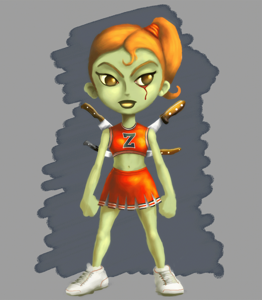 Zombie Cheerleader Jiovanie